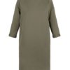 Zusss-jurk-met-ronde-hals-olijfgroen-0301-035-4504-voor